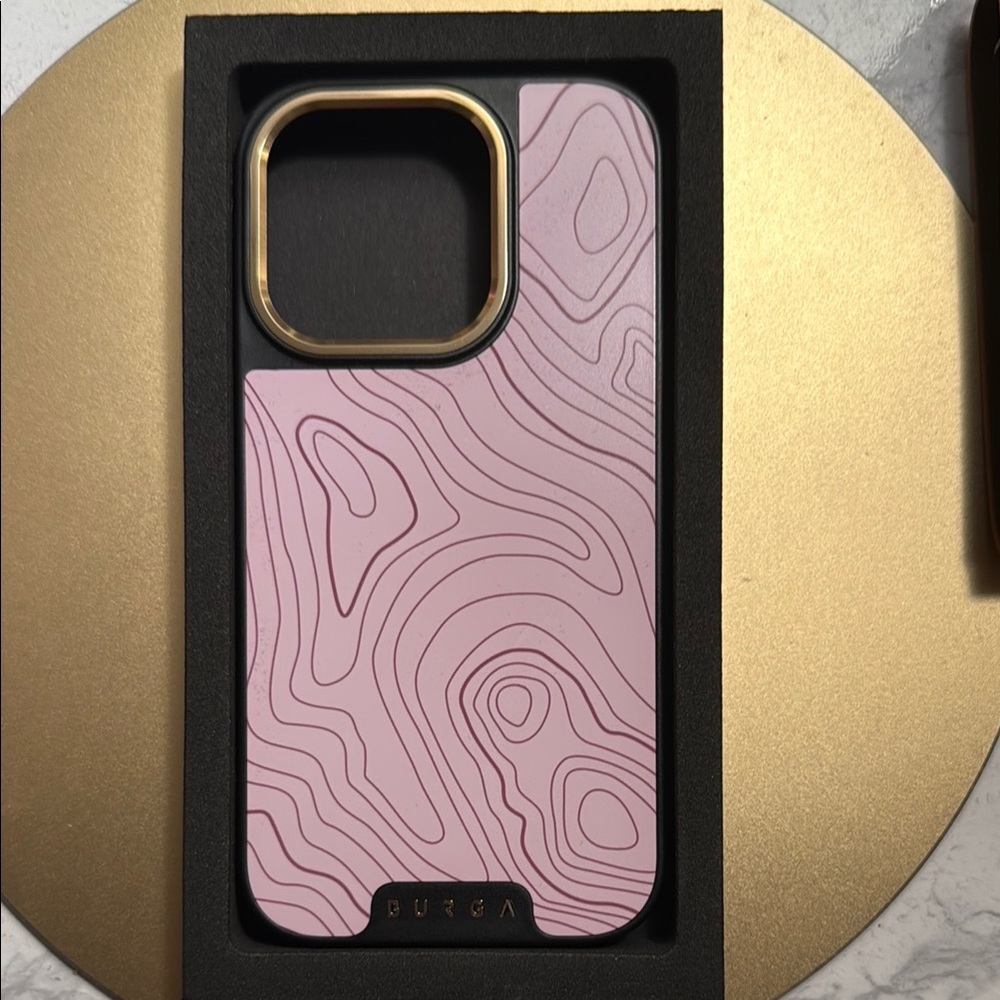 BURGA- Pink iPhone Case